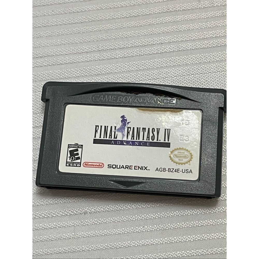 Final Fantasy IV 4 Advance Gameboy Advance Tested Clean - Picture 4 of 5